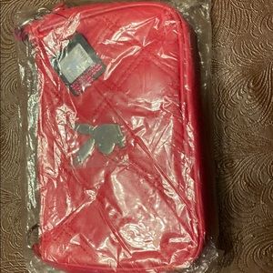Playboy quilted hot pink, chain strap bag.